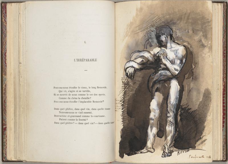 Les Fleurs du Mal de Baudelaire - illustrations par Auguste Rodin