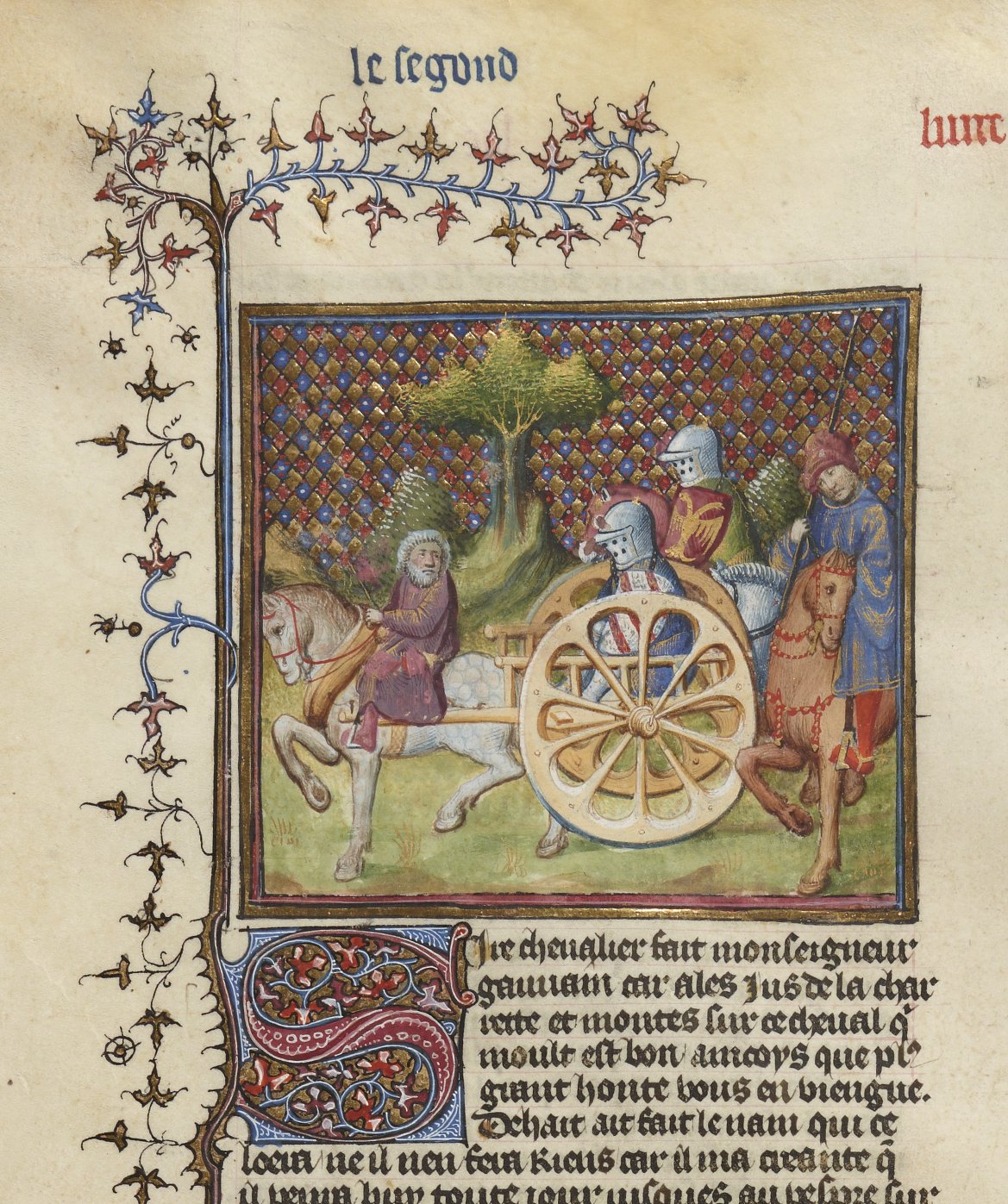 Roman médiéval : le Chevalier à la Charrette, de Chrétien de Troyes