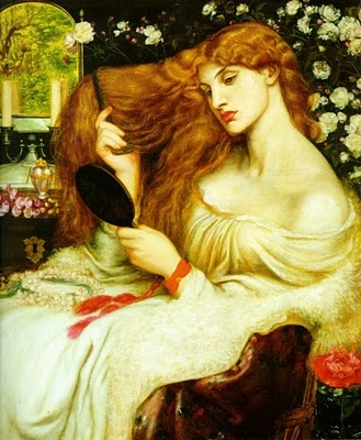 Lilith par Rossetti, 1868