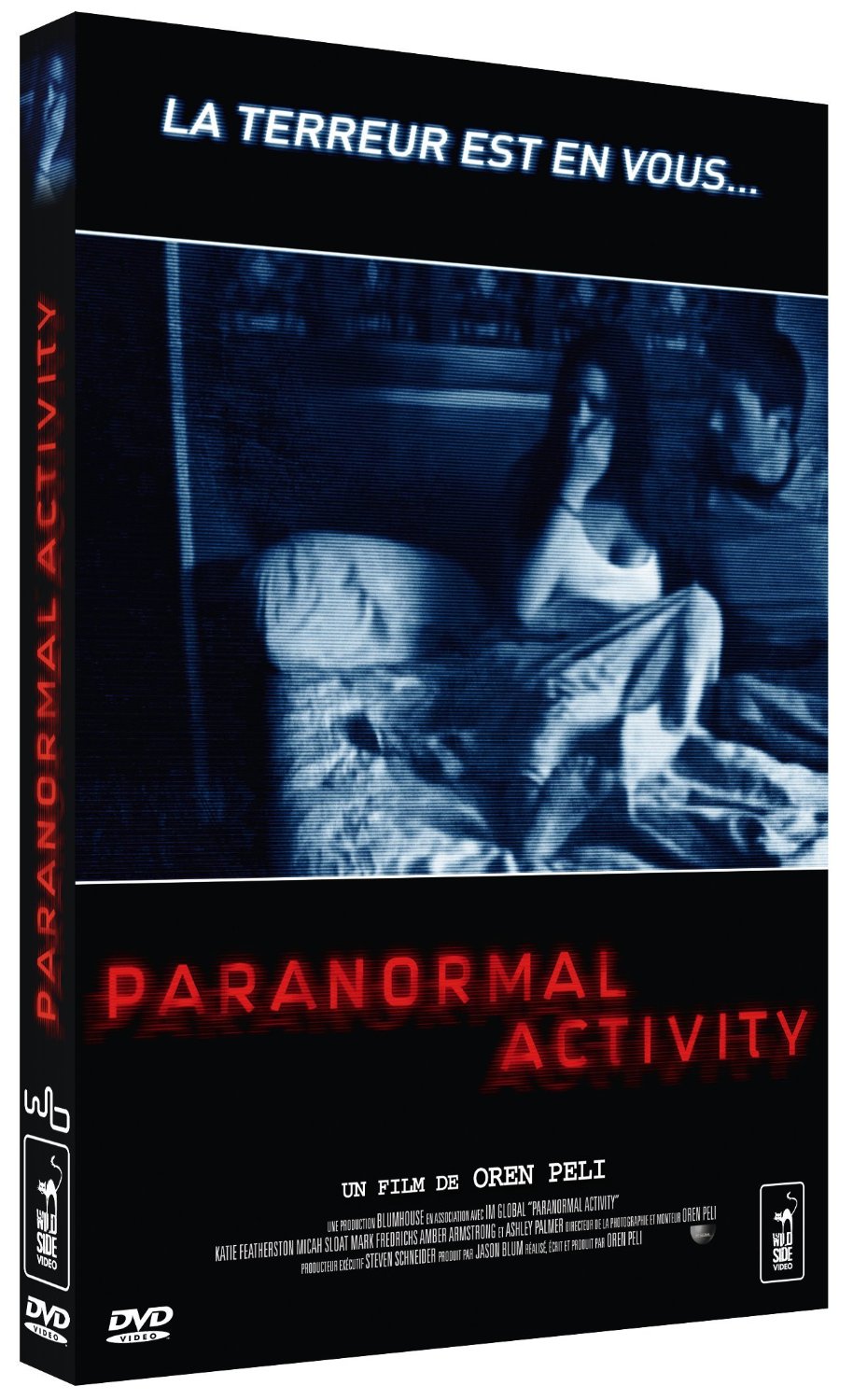 Jaquette du DVD Paranormal Activity