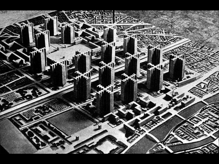 utopie Paris plan voisin le Corbusier