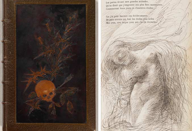 Les Fleurs du Mal de Baudelaire - illustrations par Auguste Rodin