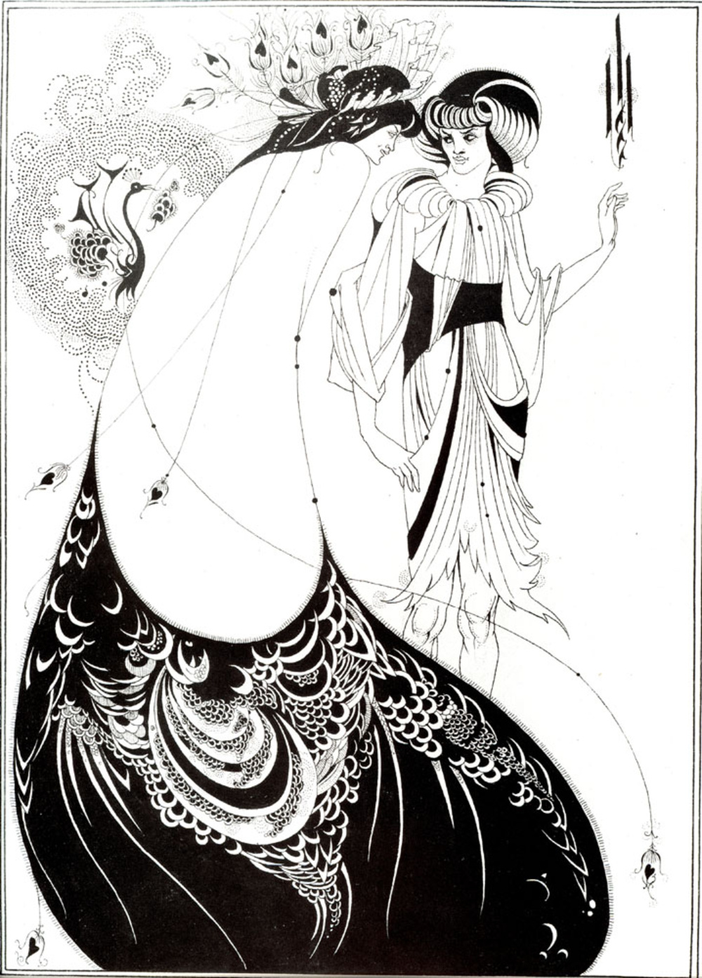 La Salomé de Beardsley en illustration à Oscar Wilde