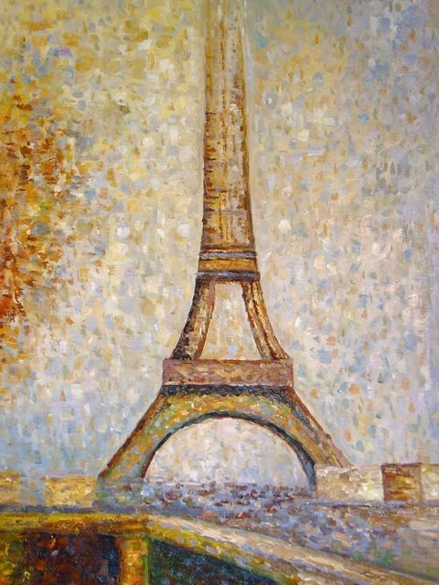 La tour Eiffel de Seurat